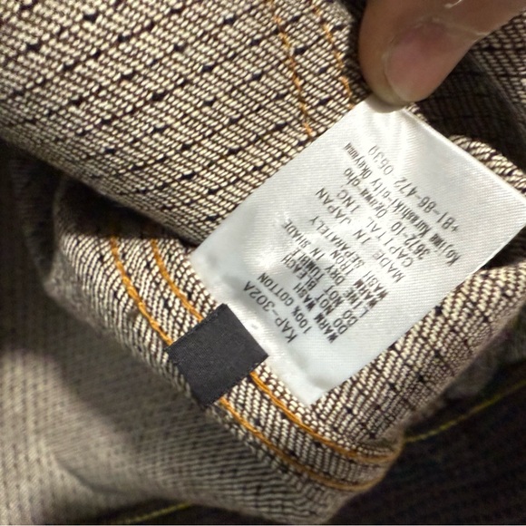 ‼️KAPITAL Men's Japan Made Denim Jacket Size 6 Boro Indigo No. 5 Jacket Coat‼️ - Picture 12 of 14